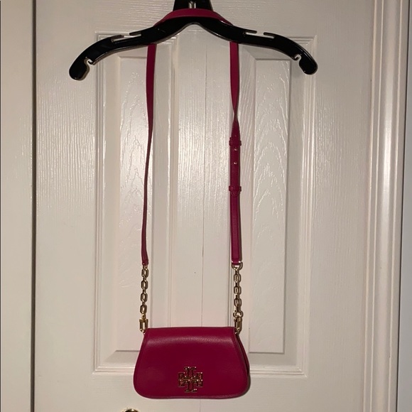 Tory Burch Handbags - NWOT Tory Burch mini red leather crossbody